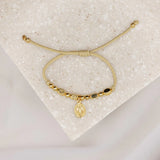 Miraculous Mary Little Saints Bracelet- Gold