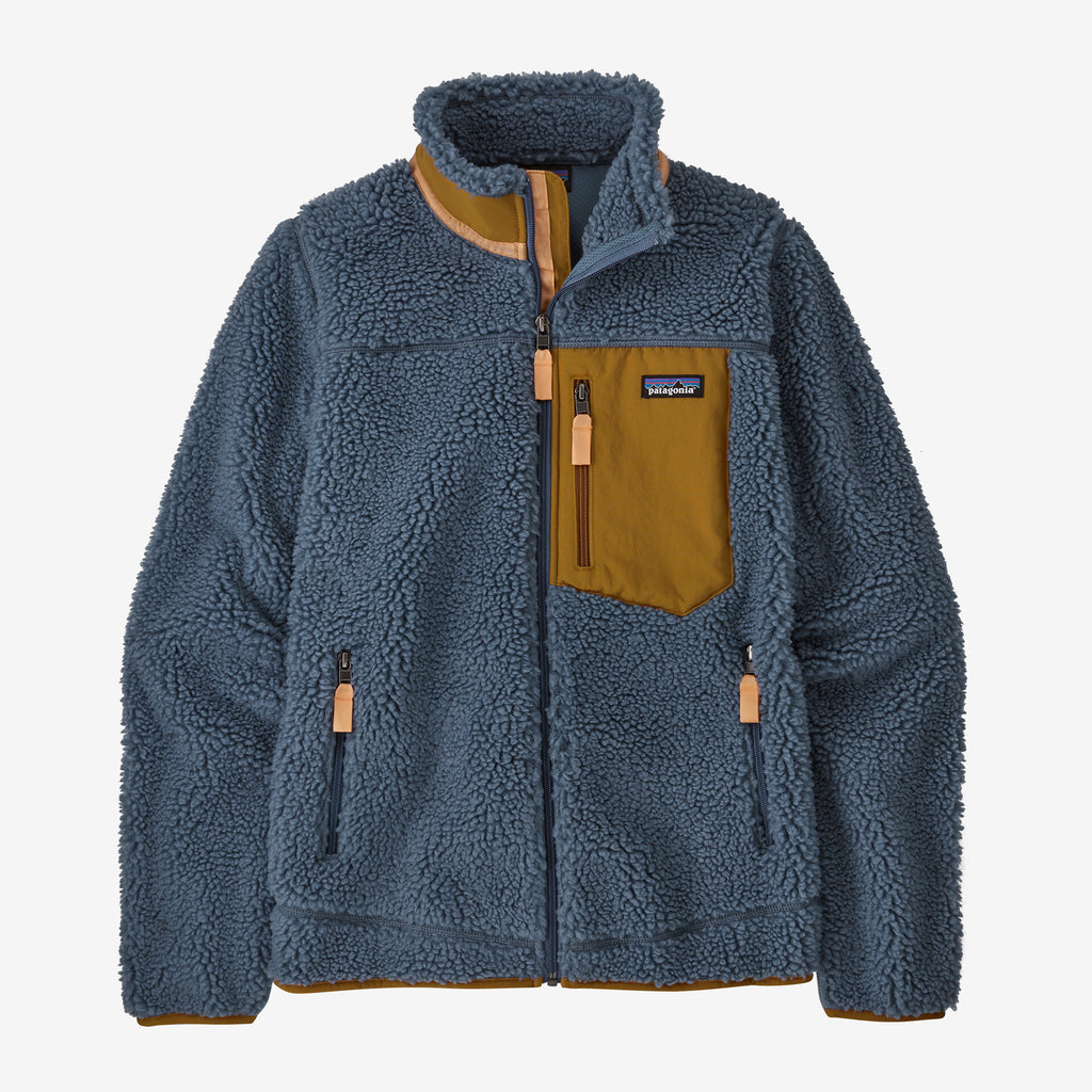 Short gold button eco-friendly fleece coat main image 1