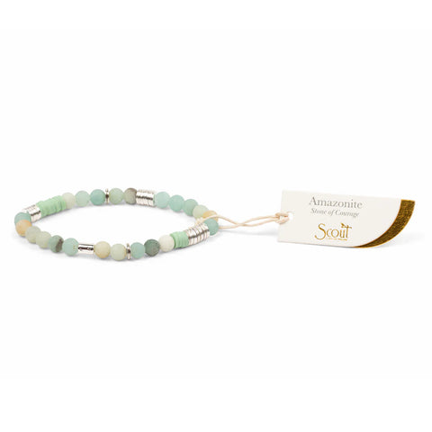 Intermix Stone Stacking Bracelet - Amazonite