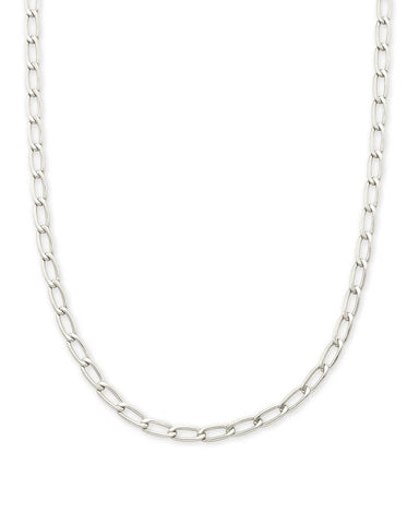 Merrick Chain Necklace in Silver