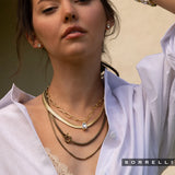 Nia Pendant Necklace-Crystal