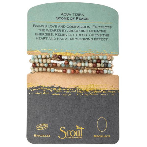 Scout Wrap in Aqua Terra