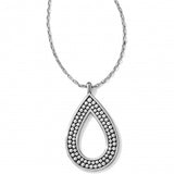 Pebble Open Teardrop Necklace
