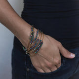 Scout Wrap : mauve combo/ silver