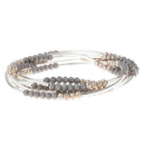 Scout Wrap: Dove Gray Multi/Silver