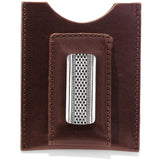 Salina Money Clip in Brown