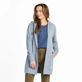 Women's Solid Beyond Hip French Terry Tunic