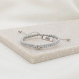 Wonderfully Made Bracelet - Silver Cross - Silver Metallic