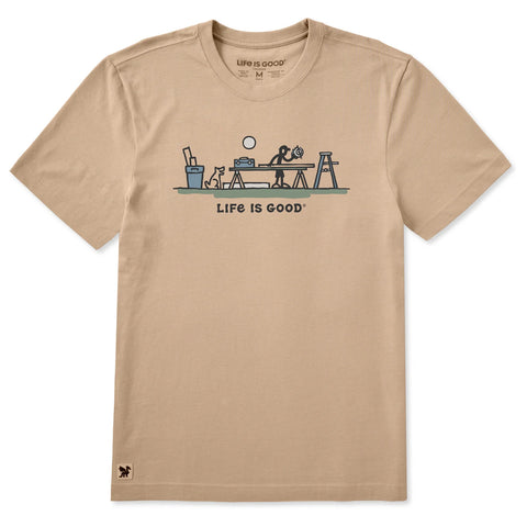 Men's Handman Vista Short Sleeve Crusher Tee