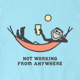 Men's Jake Hammock Not Working Short Sleeve Crusher-LITE Tee