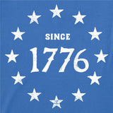 Women's Since 1776 Short Sleeve Tee in Blue
