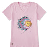 Women's Cosmic Chill Short Sleeve Crusher Vee