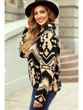 Western Half Zip Plush Sweatshirt