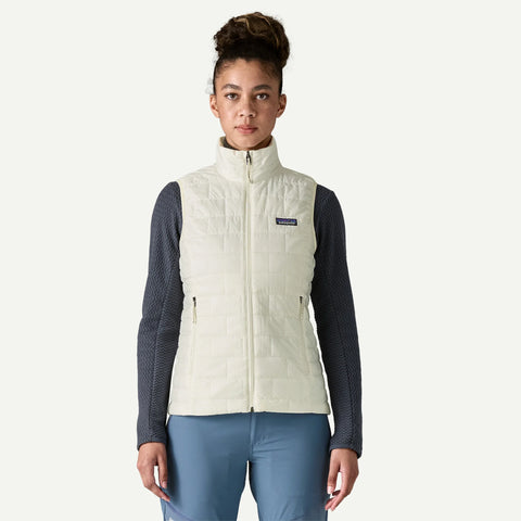 Women's Nano Puff® Vest in Birch White