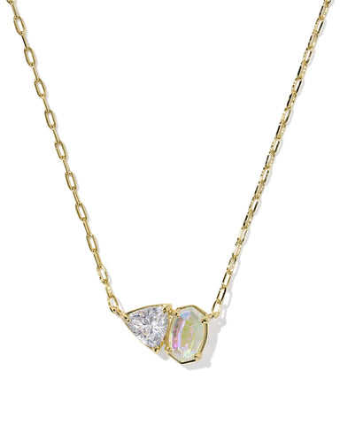 Tatum April Short Pendant Necklace