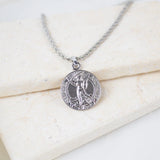Archangel Michael Guardian Angel Necklace
