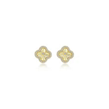 Lafonn Halo Stud Earrings SS/GP