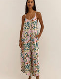 Flared Safari Jumpsuit