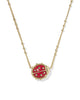 Ladybug Gold Short Pendant Necklace