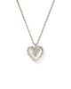 Mallory Rose Silver Locket Short Pendant Necklace