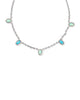 Mini Elisa Silver Strand Necklace