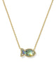 Parker Fish Gold Short Pendant Necklace