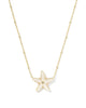 Parker Starfish Gold Short Pendant Necklace
