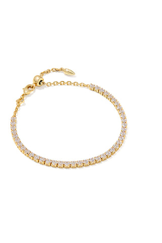 Renee Gold Tennis Bracelet