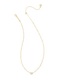 Mini Elisa Gold Satellite Short Pendant Necklace