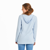 Women's Nature Heals Dragonfly Long Sleeve Crusher-LITE Hooded Tee