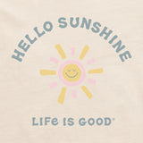 Women's Smiling Hello Sunshine Snuggle Up Sleep Vee
