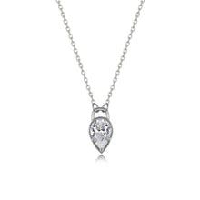 Lafonn Pear Lock Necklace SS