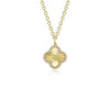 Lafonn Halo Necklace SS/GP
