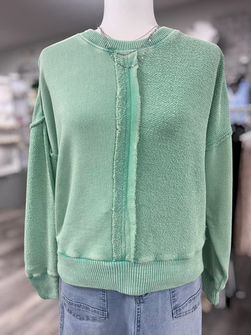 Pullover Shirt in Spearmint