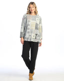 FLEECE RAGLAN SLEEVE TOP