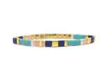 Skylar Paige - HOPE - Morse Code Tila Beaded Bracelet - Just beachy bellini