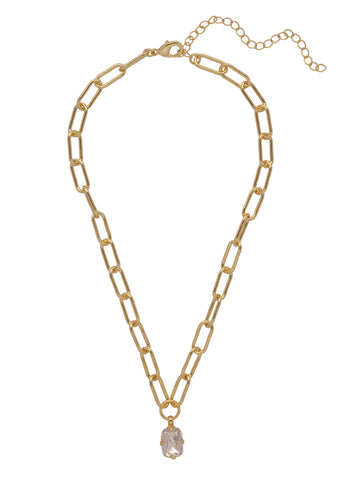 Nia Pendant Necklace-Crystal