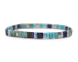 Skylar Paige - TEACHER - Morse Code Tila Beaded Bracelet