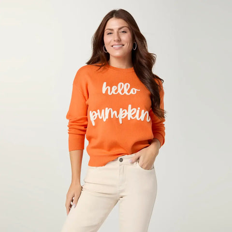 Hello Pumpkin Sweater