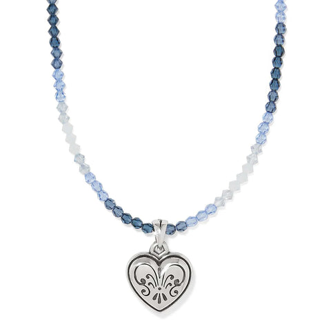 One Heart Ombre Necklace