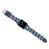 Rory Leather Watch Band- French Blue-Cloud Blue