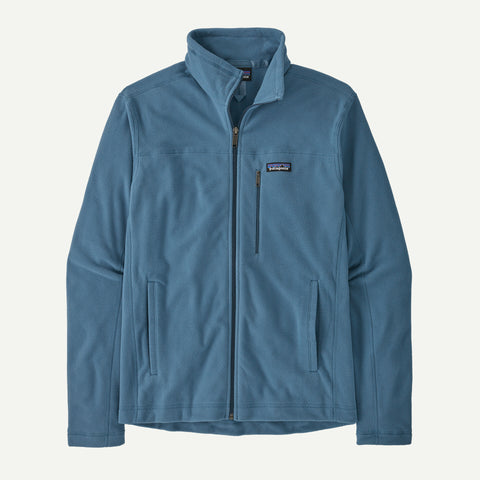 Men's Micro D® Fleece Jacket- Still Blue