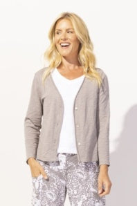 COTTON SLUB EASY JACKET