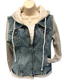 Demin Jacket with Hood