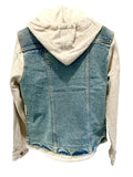 Demin Jacket with Hood