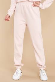 Z Supply Classic Gym Jogger in Soft Pink