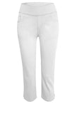 The Daily Crop Pant- White