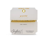 Skylar Paige - GRATEFUL - Sentimental Stackers Beaded Bracelets