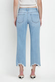 HIGH RISE REGULAR STRAIGHT JEANS