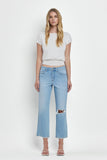 HIGH RISE REGULAR STRAIGHT JEANS